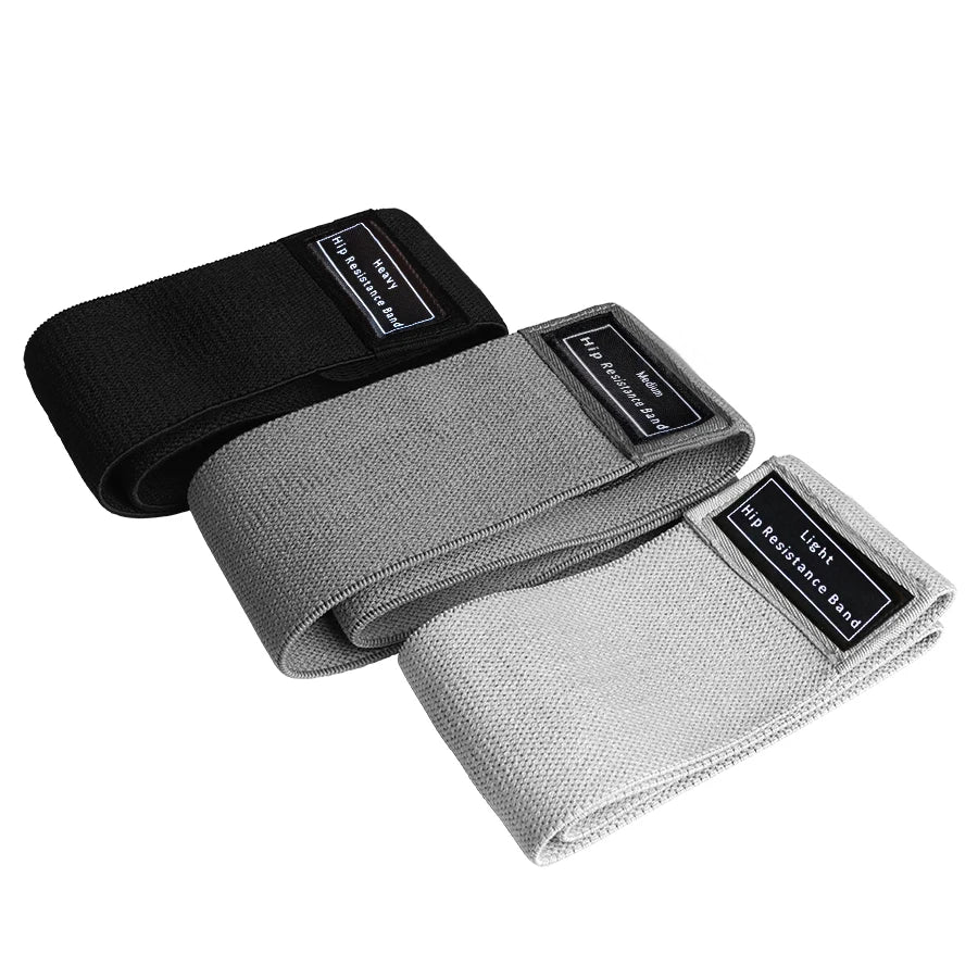 Fabric Resistance Bands for Glutes, Thighs, and Hips for Men and Women – Ideal for Squats, Stretching, and Yoga Workouts