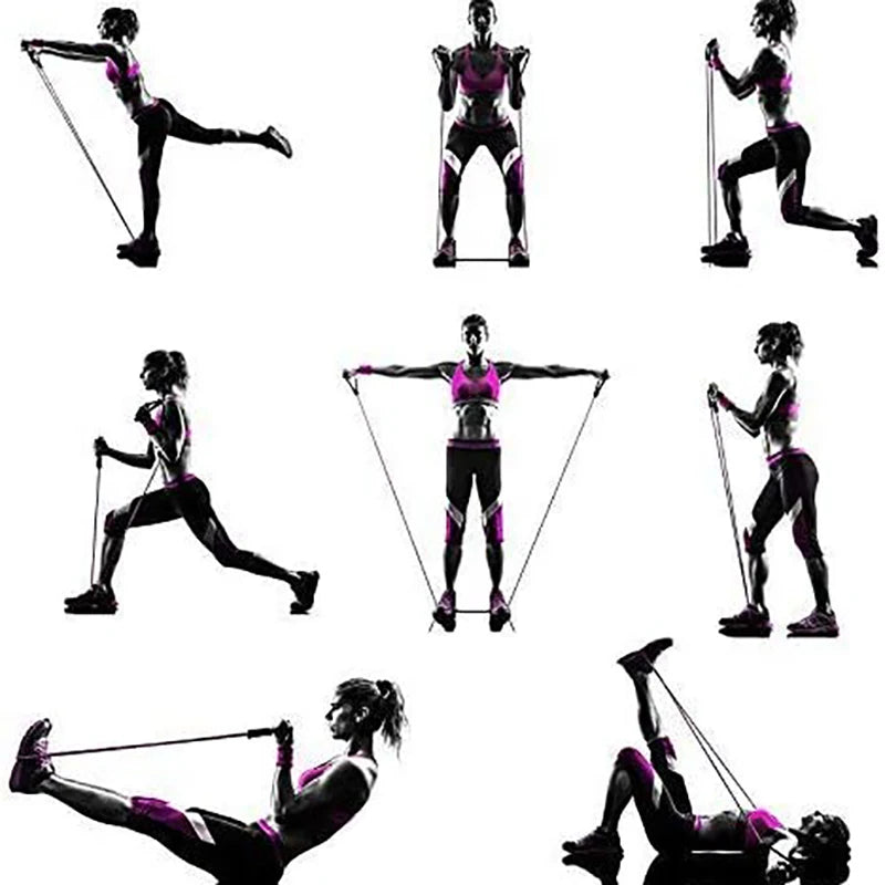 Premium Resistance Bands with Handles – Versatile Workout Bands for Men & Women, Perfect for Strength Training at Home