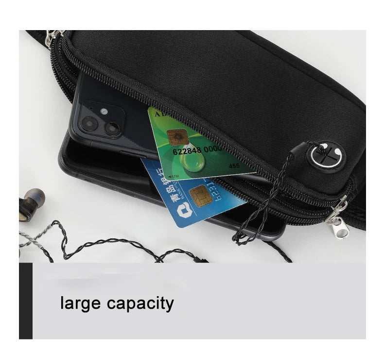 Unisex Sports Fanny Pack – Running Waist Bag for Phones & Gym Accessories