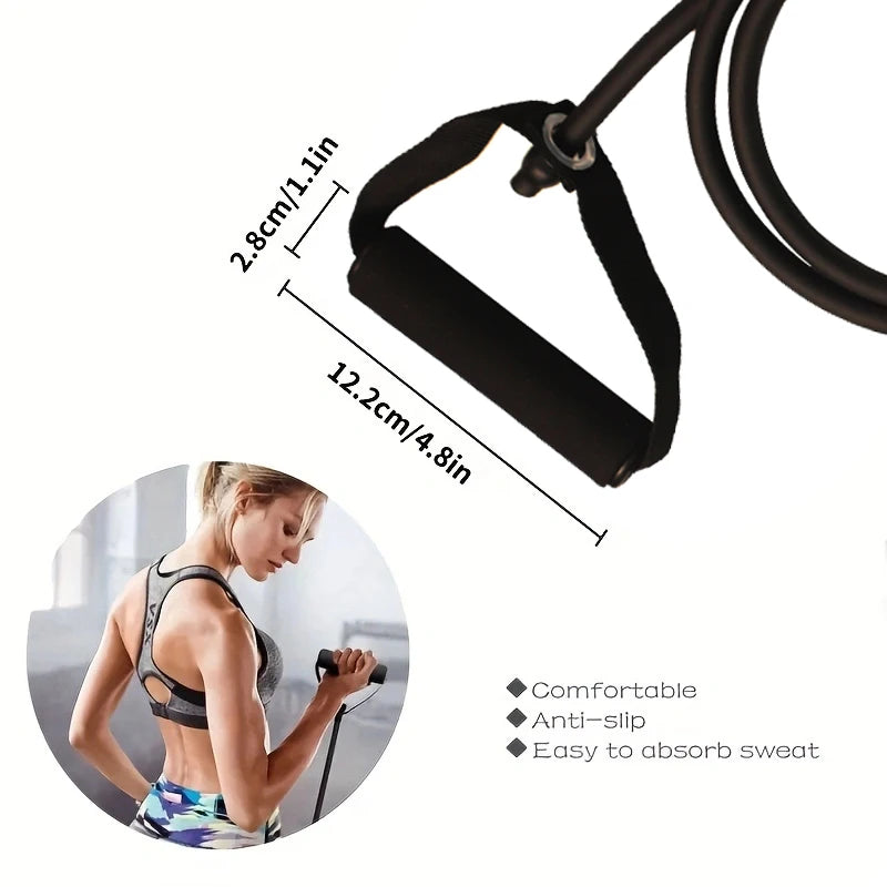 Premium Resistance Bands with Handles – Versatile Workout Bands for Men & Women, Perfect for Strength Training at Home