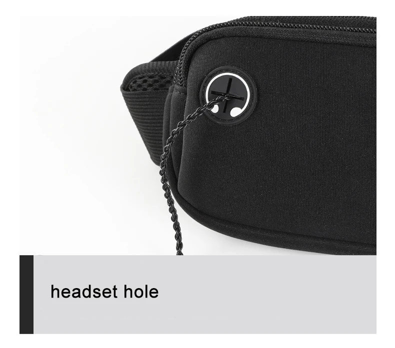Unisex Sports Fanny Pack – Running Waist Bag for Phones & Gym Accessories
