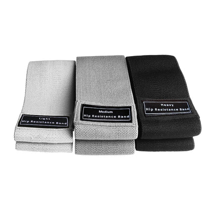 Fabric Resistance Bands for Glutes, Thighs, and Hips for Men and Women – Ideal for Squats, Stretching, and Yoga Workouts